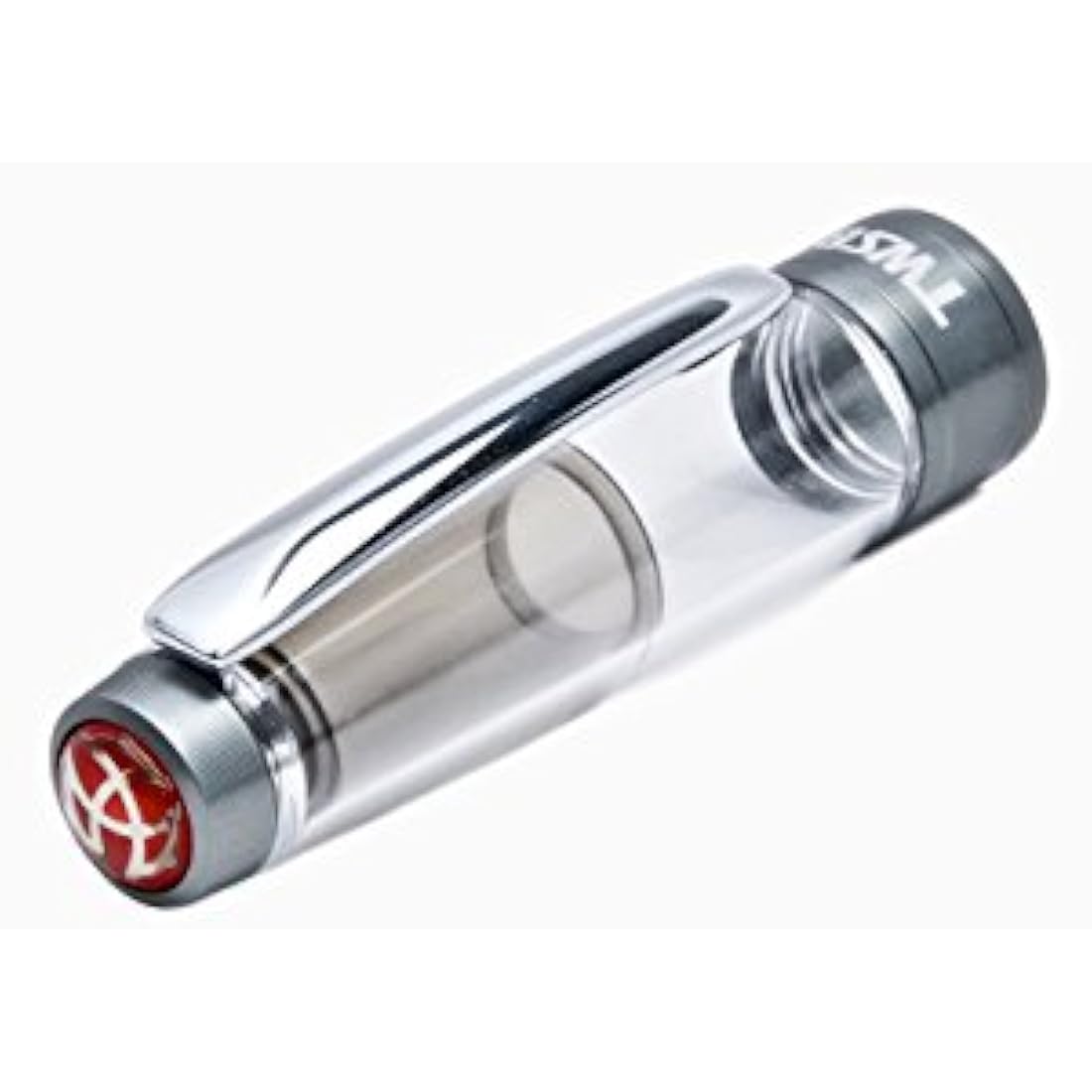TWSBI Diamond 580 ALR Fountain Pen - Nickel Gray - Extra Fine Nib
