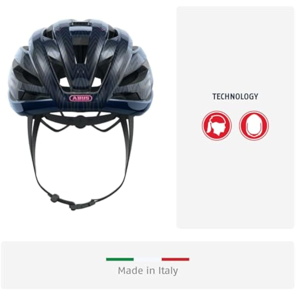 ABUS StormChaser Road Bike Helmet – Lightweight Vented Cycling Helmet