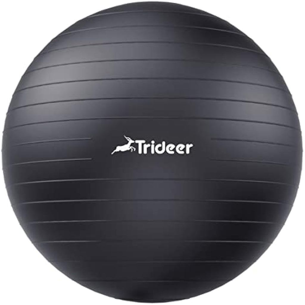 Trideer Exercise Ball – Anti-Burst Heavy Duty Yoga & Office Chair Ball