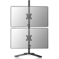 Suptek Dual Monitor Stand – 80cm Tall Vertical Mount for 13-27" Screens