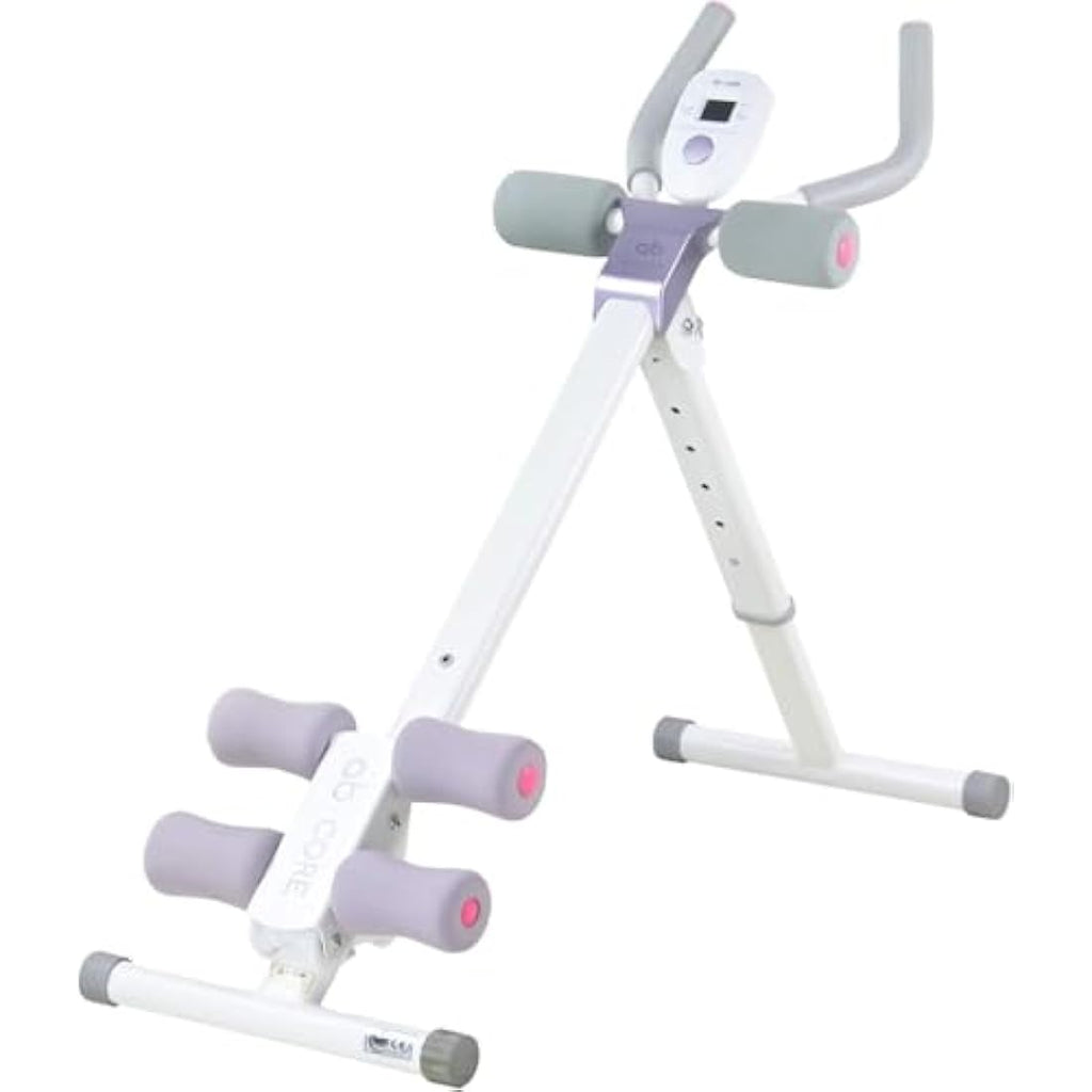 Leikefitness AB9300 Ab Trainer – Foldable Core Workout Machine with LCD