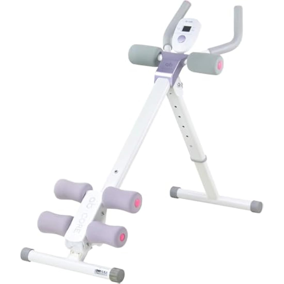 Leikefitness AB9300 Ab Trainer – Foldable Core Workout Machine with LCD