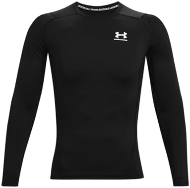 Under Armour Men's HeatGear Long Sleeve Compression Shirt - Midnight Navy