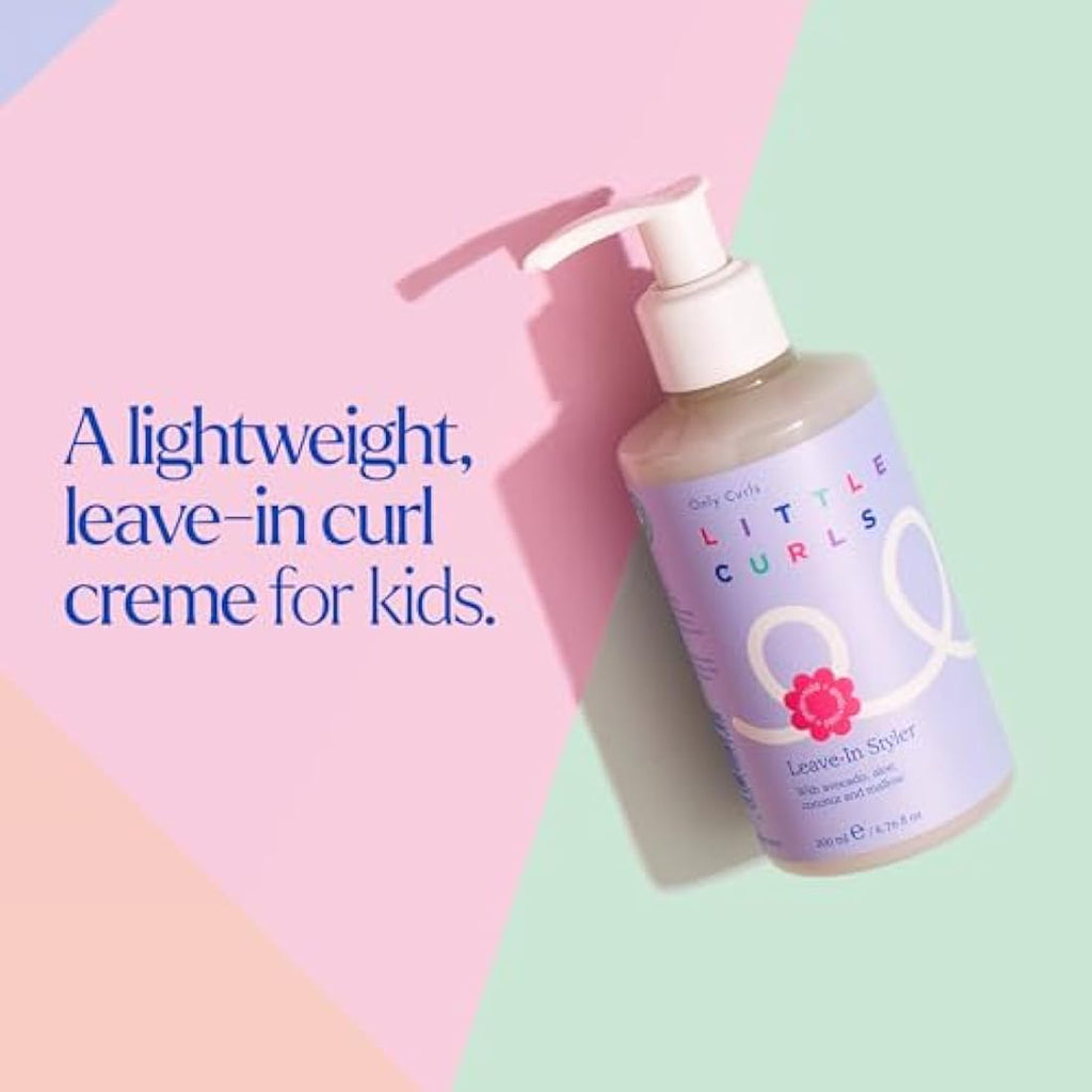 Only Curls Little Bundle – Kids Curly Haircare Set with 98% Natural Ingredients
