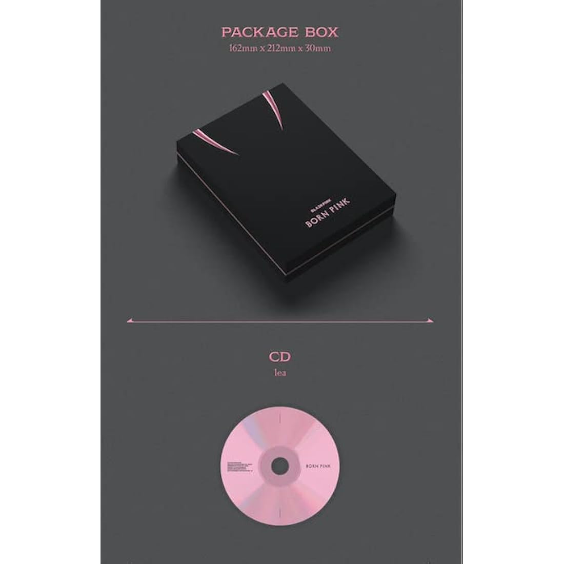 Blackpink Born Pink 2nd Album - Pink Version Package Box Set, Medium