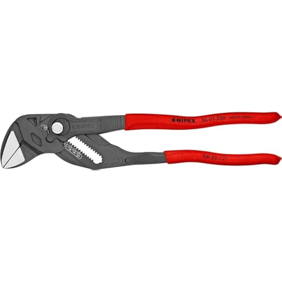 Knipex Pliers Wrench 250mm | Grey Atramentized Non-Slip Hand Tool
