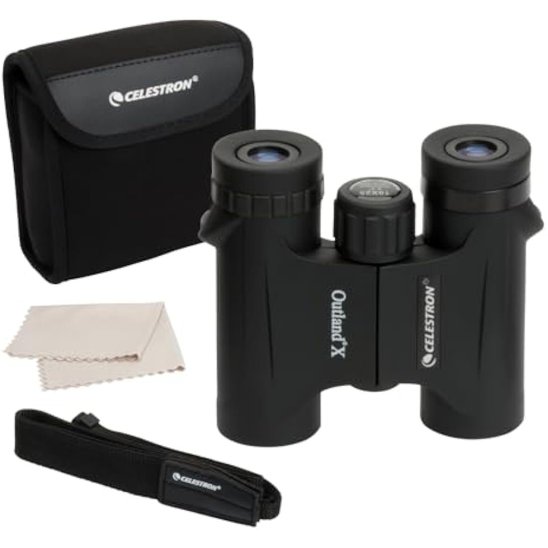 Celestron Outland X 10x25 Compact Binoculars – Waterproof & Fogproof