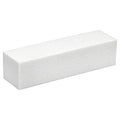 4-Sided Nail Buffer Brick – White Professional Manicure Tool