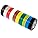 Gocableties PVC Electrical Insulation Tape - 10 Pack Multi-Colour 20m