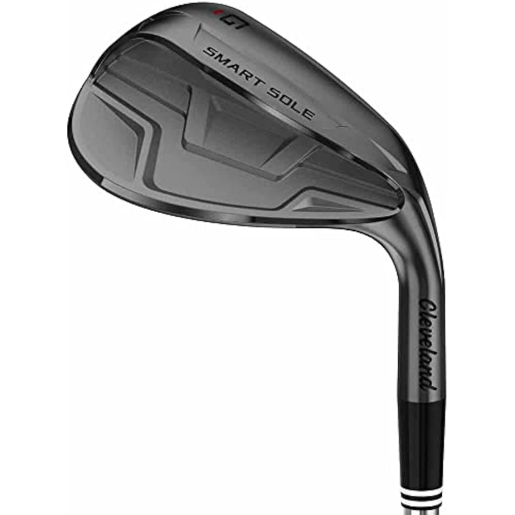 Cleveland Golf Smart Sole 4.0 Wedge – Black Satin Milled Grooves
