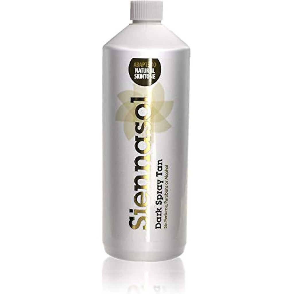 Siennasol Spray Tan Solution – Dark 12% DHA Fragrance Free – 1L