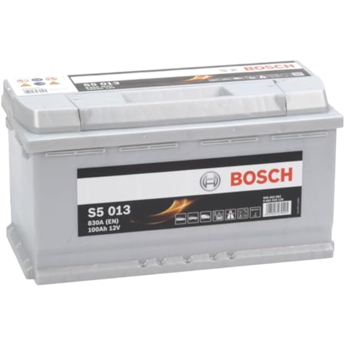 Bosch S5 013 Car Battery | 100Ah 830A 12V | Type 019 Lead-Acid