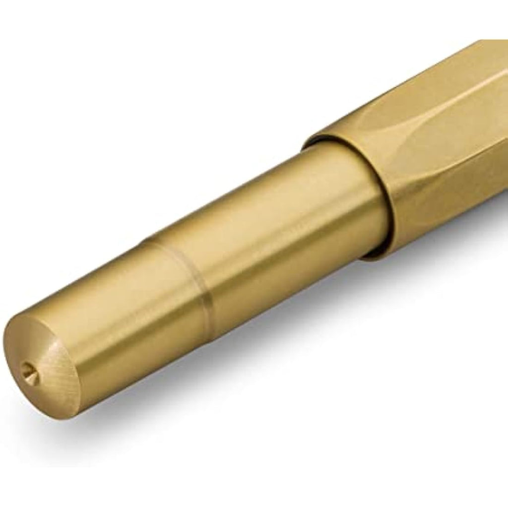 Kaweco Brass Sport Fountain Pen | Broad Nib Writing Instrument