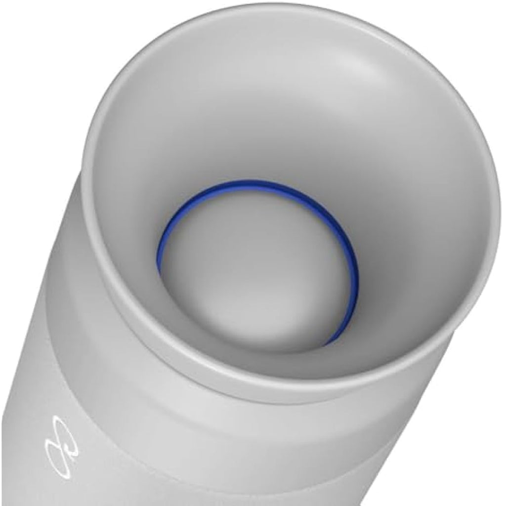 Ocean Bottle Brew Flask – 350ml Recycled Stainless Steel – Rock Grey
