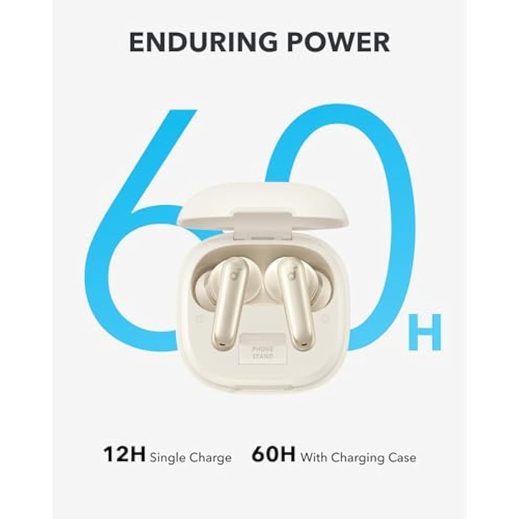 Anker soundcore P40i Noise Cancelling Earbuds | 60H Playtime & Stand