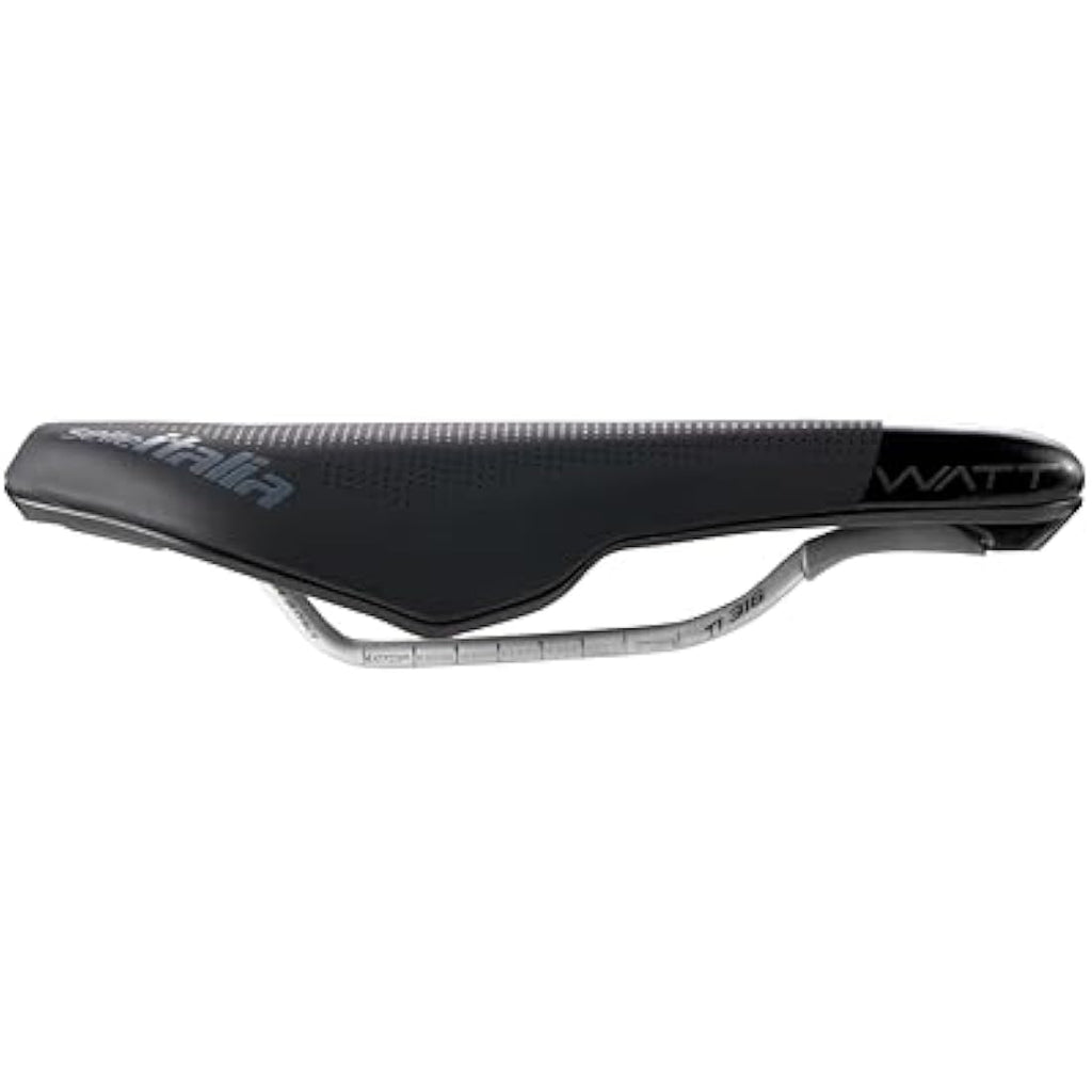 Selle Italia WATT Gel Superflow Triathlon Saddle – TI 316, Black