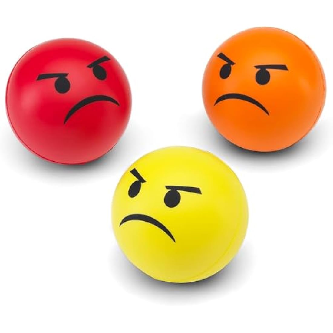 #winning Emoticon Stress Balls - 3 Pack Hand Therapy & Grip Strength