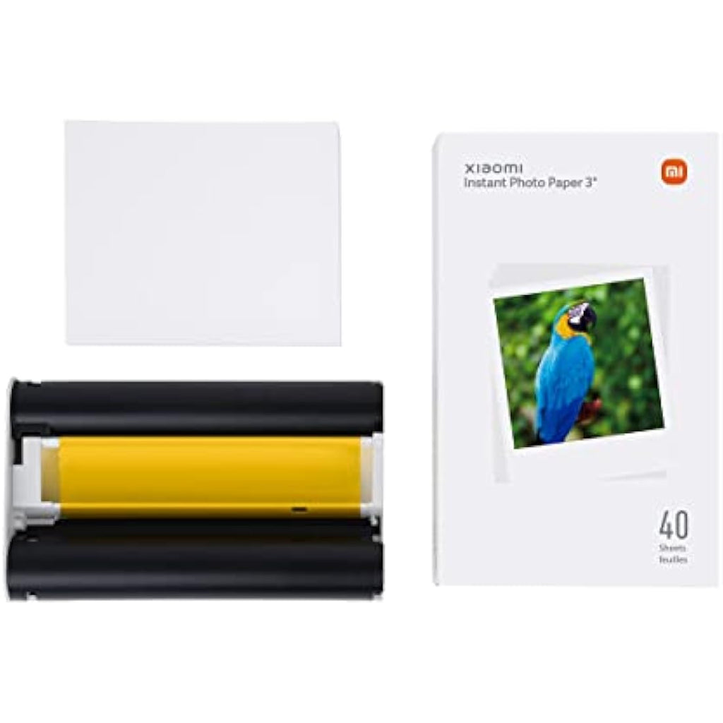 Xiaomi Instant Photo Paper 3 Inch for 1S Printer - 40 Pack White