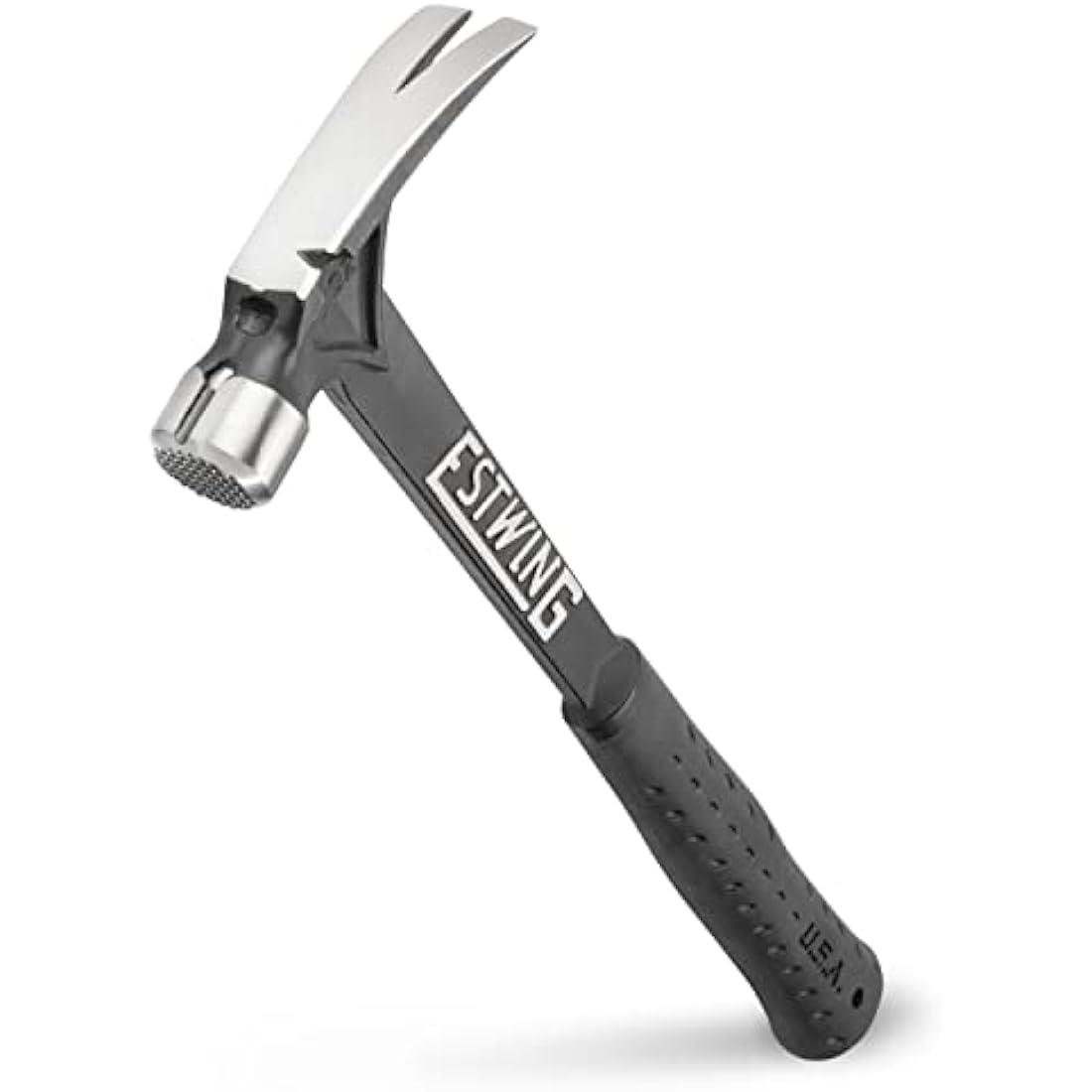 Estwing 15oz Ultra Black Hammer – Milled Face Steel Framing Hammer