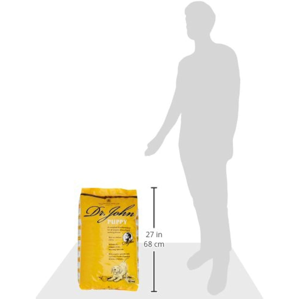 Dr John Puppy Chicken Dry Dog Food – 10kg High Protein for Working Breeds