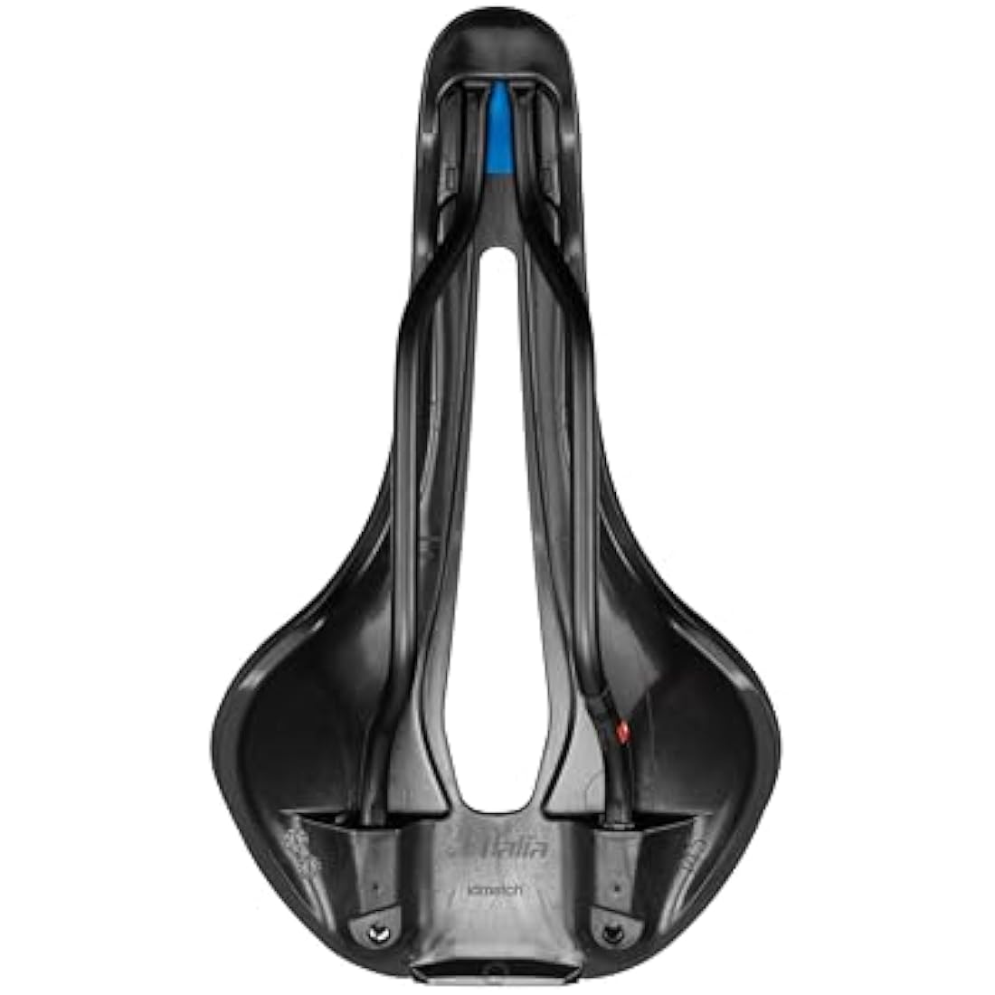 Selle Italia SLR TM Fahrradsattel – Unisex Rennrad Sattel in Schwarz