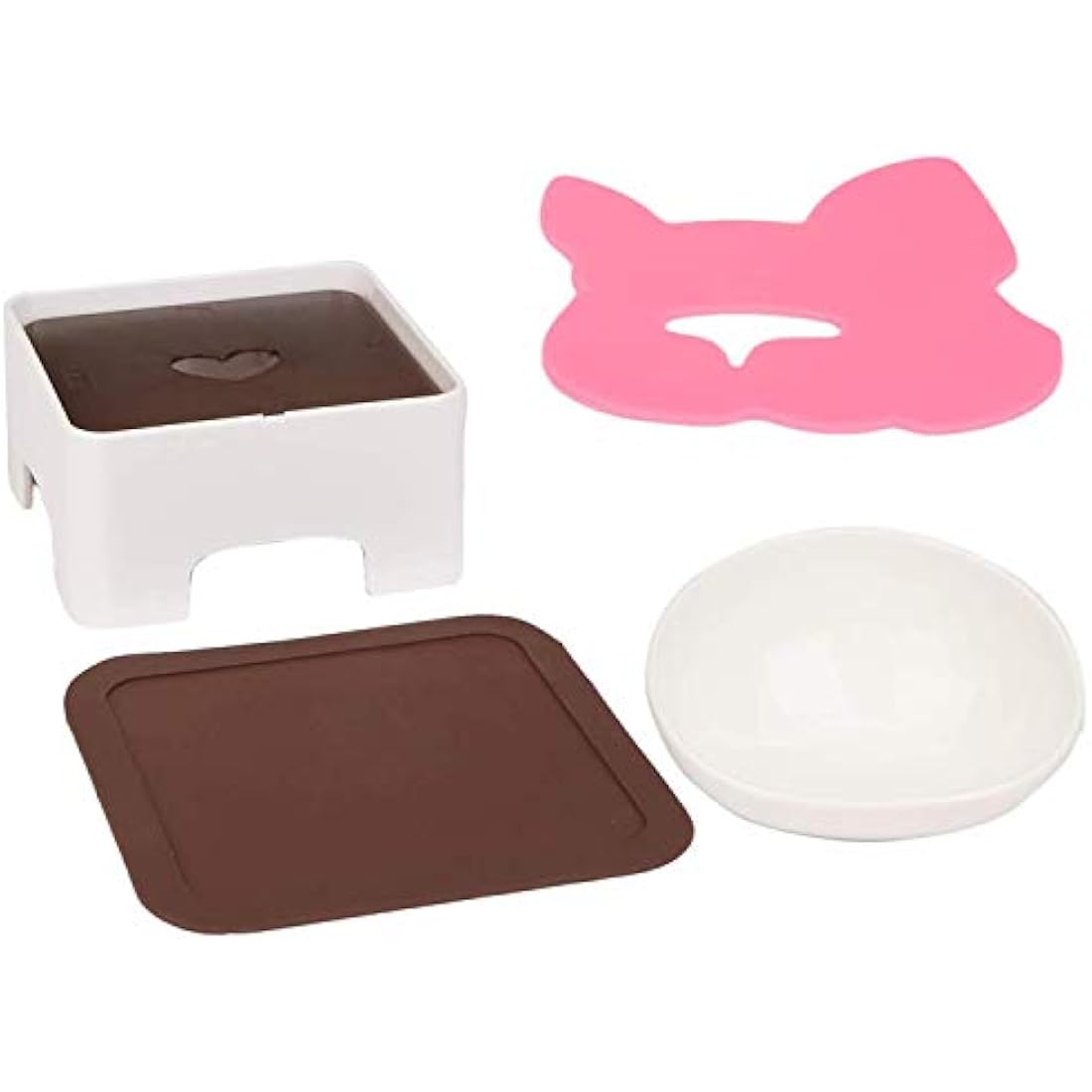 Ceramic Tilted Dog Bowl – Anti-Slip Feeder for Flat-Face Pets