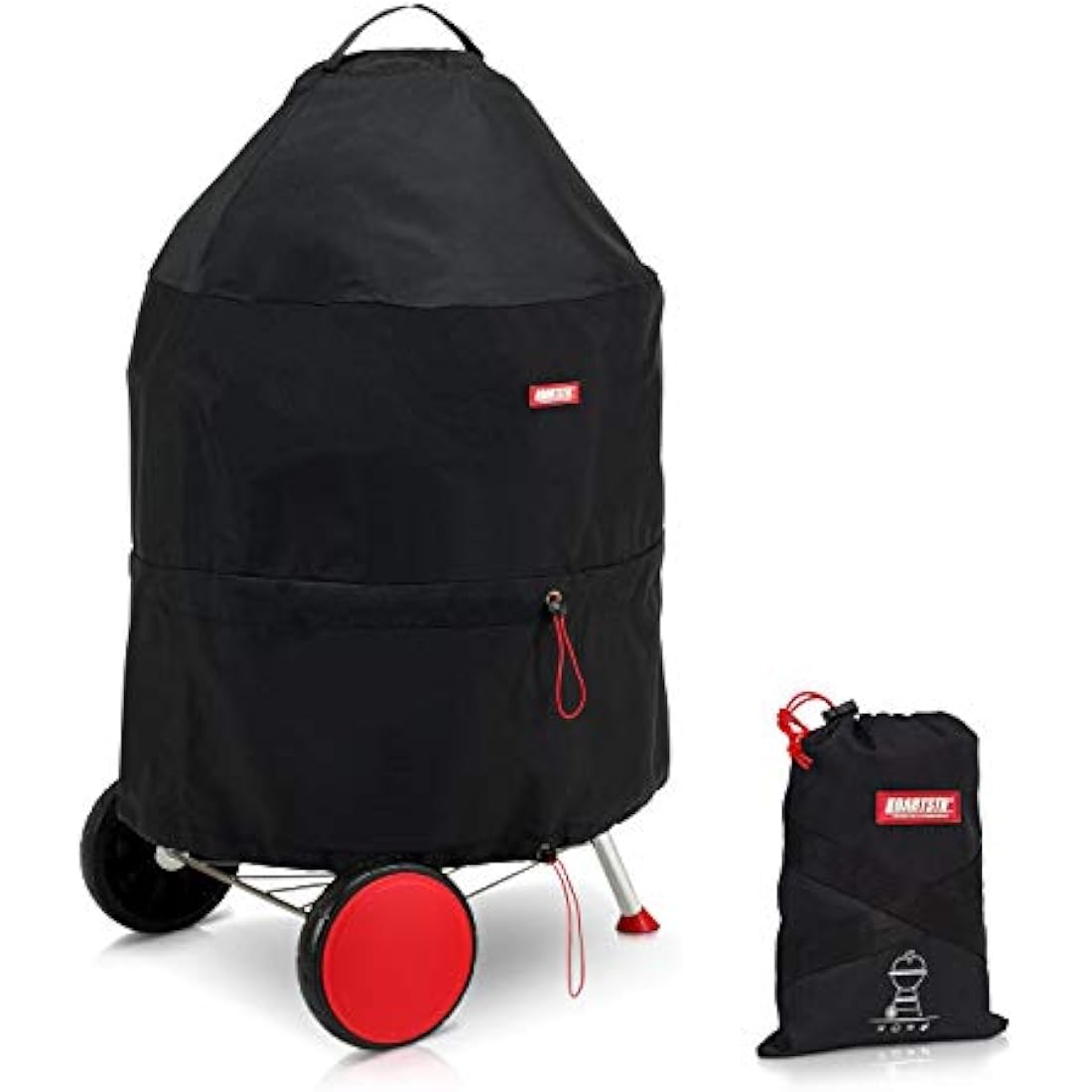 Bartstr Kettle BBQ Cover – 600D Heavy Duty Waterproof Grill Cover