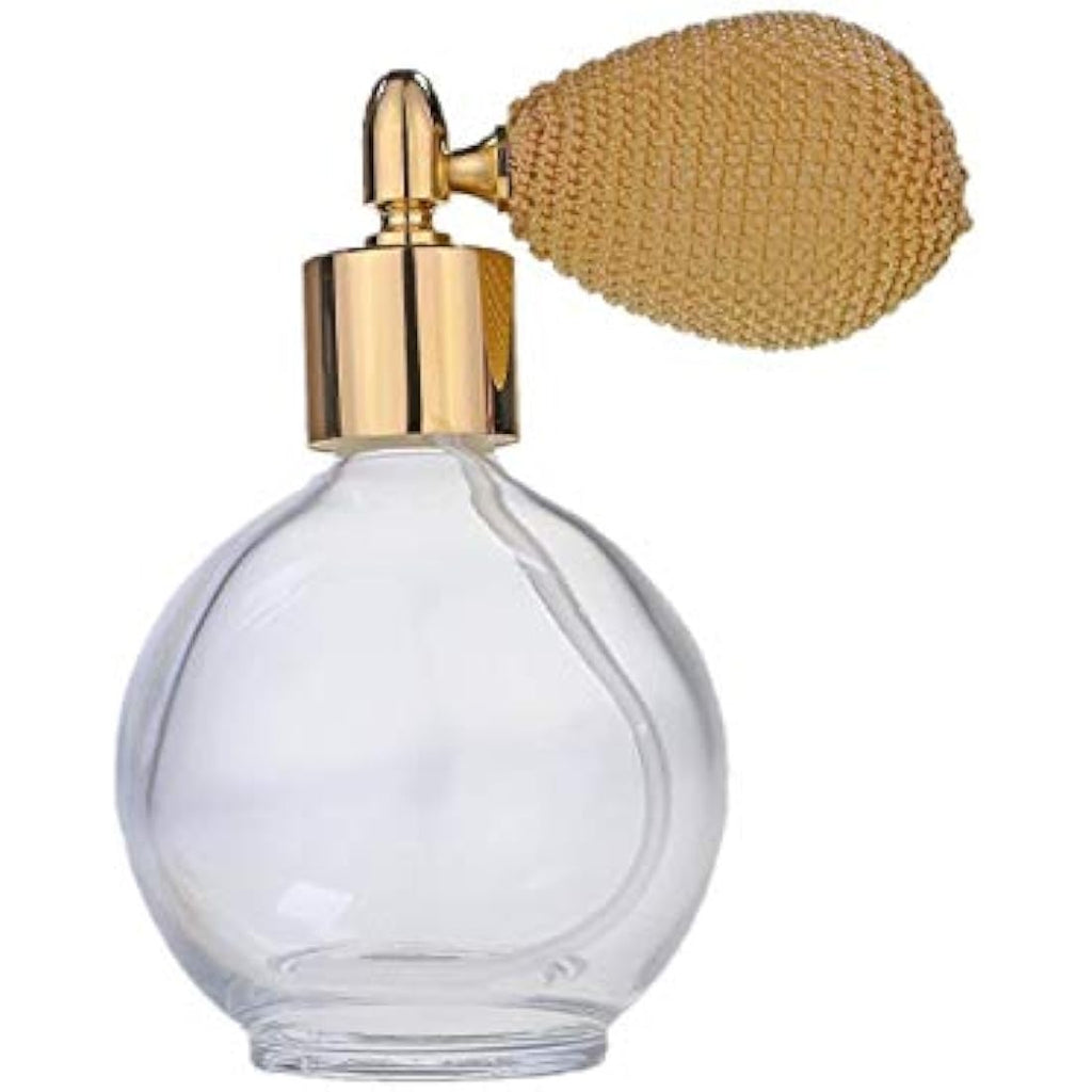 78ml Vintage Perfume Atomizer Bottle with Bulb Pump & Funnel