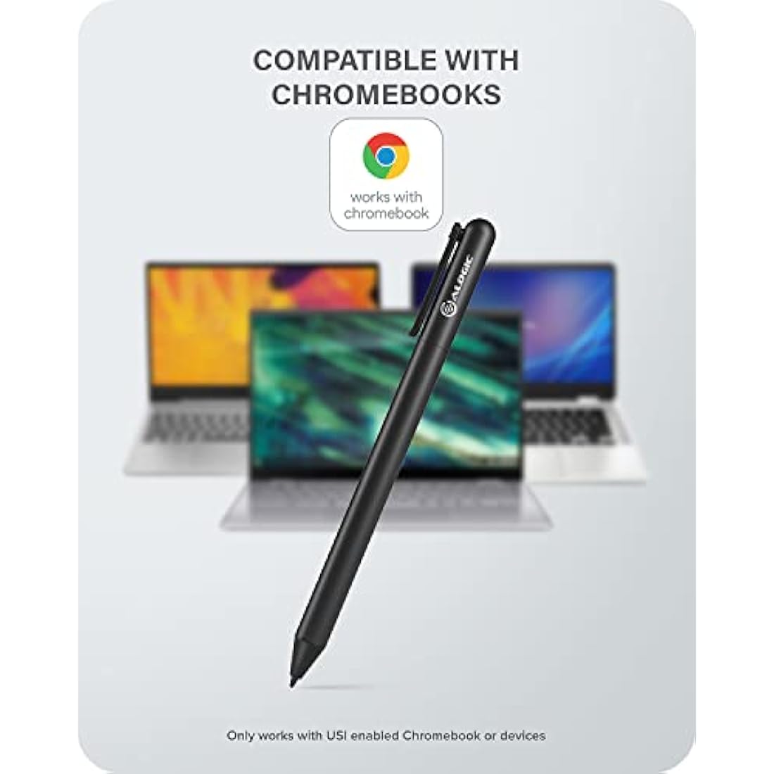 ALOGIC USI 1.0 Active Stylus Pen for Chromebook – 4096 Pressure Levels