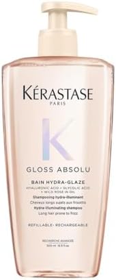 Kérastase Gloss Absolu Refillable Shampoo with Glycolic Acid - 500ml