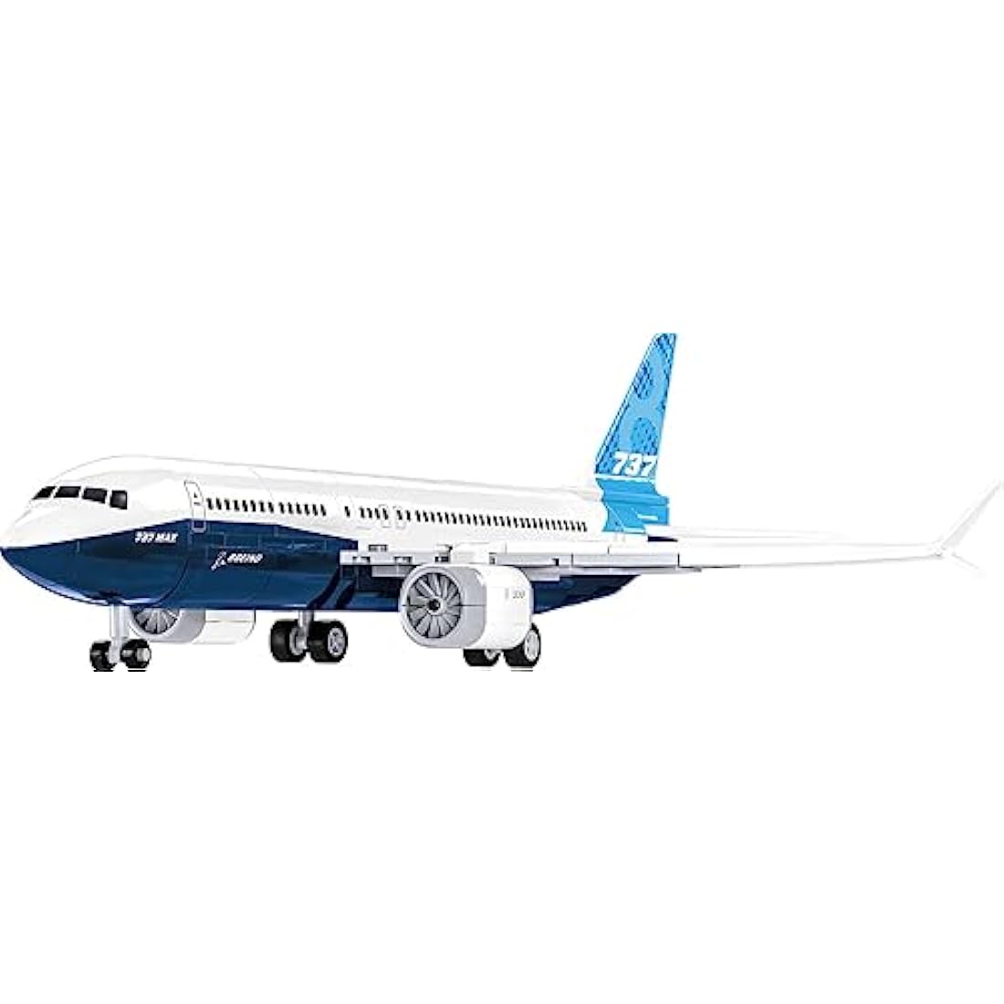 COBI Boeing 737-8 Model Aircraft Building Blocks Set – Black, 340 Pcs
