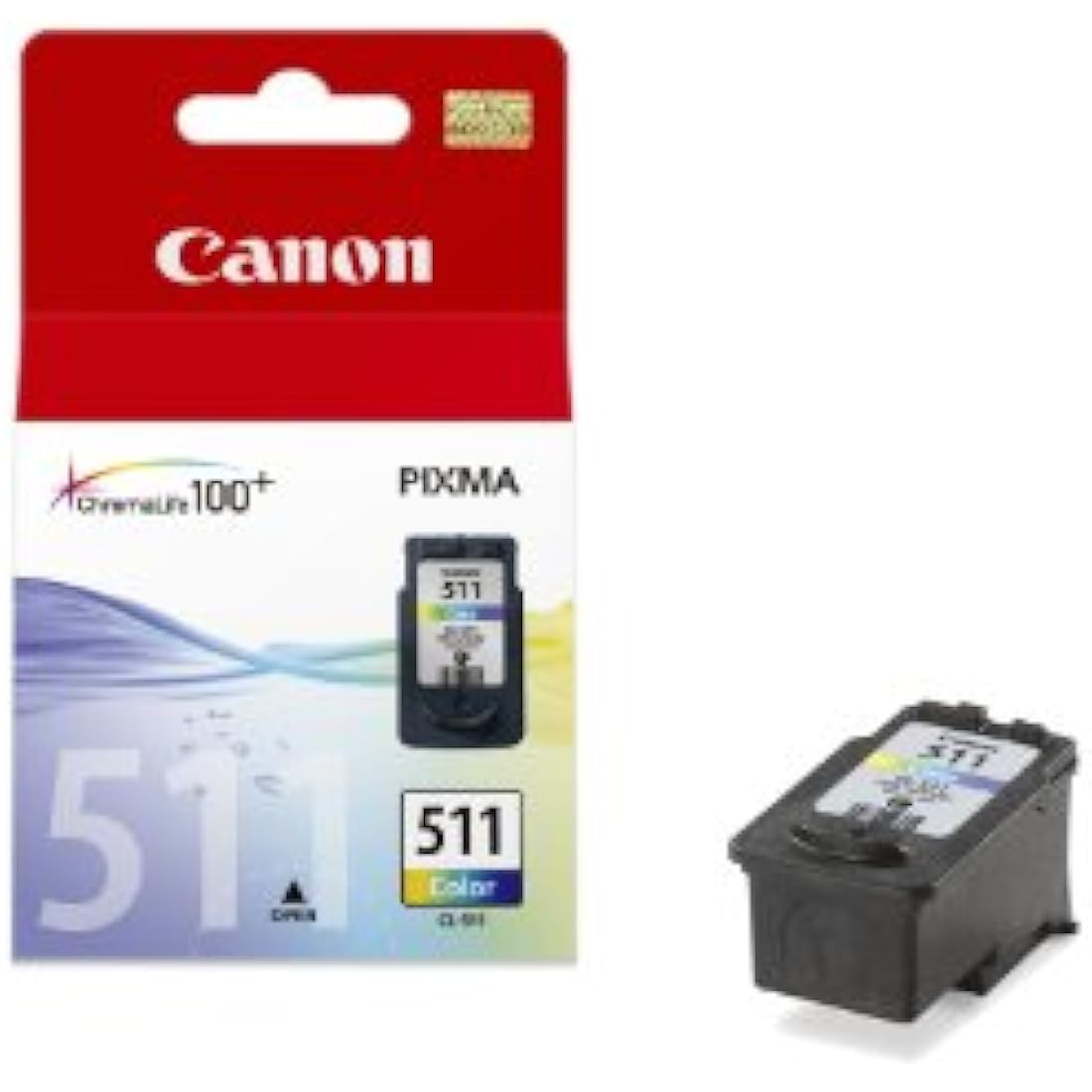 Canon CL-511 Original ChromaLife 100+ Colour Ink Cartridge - 9ml