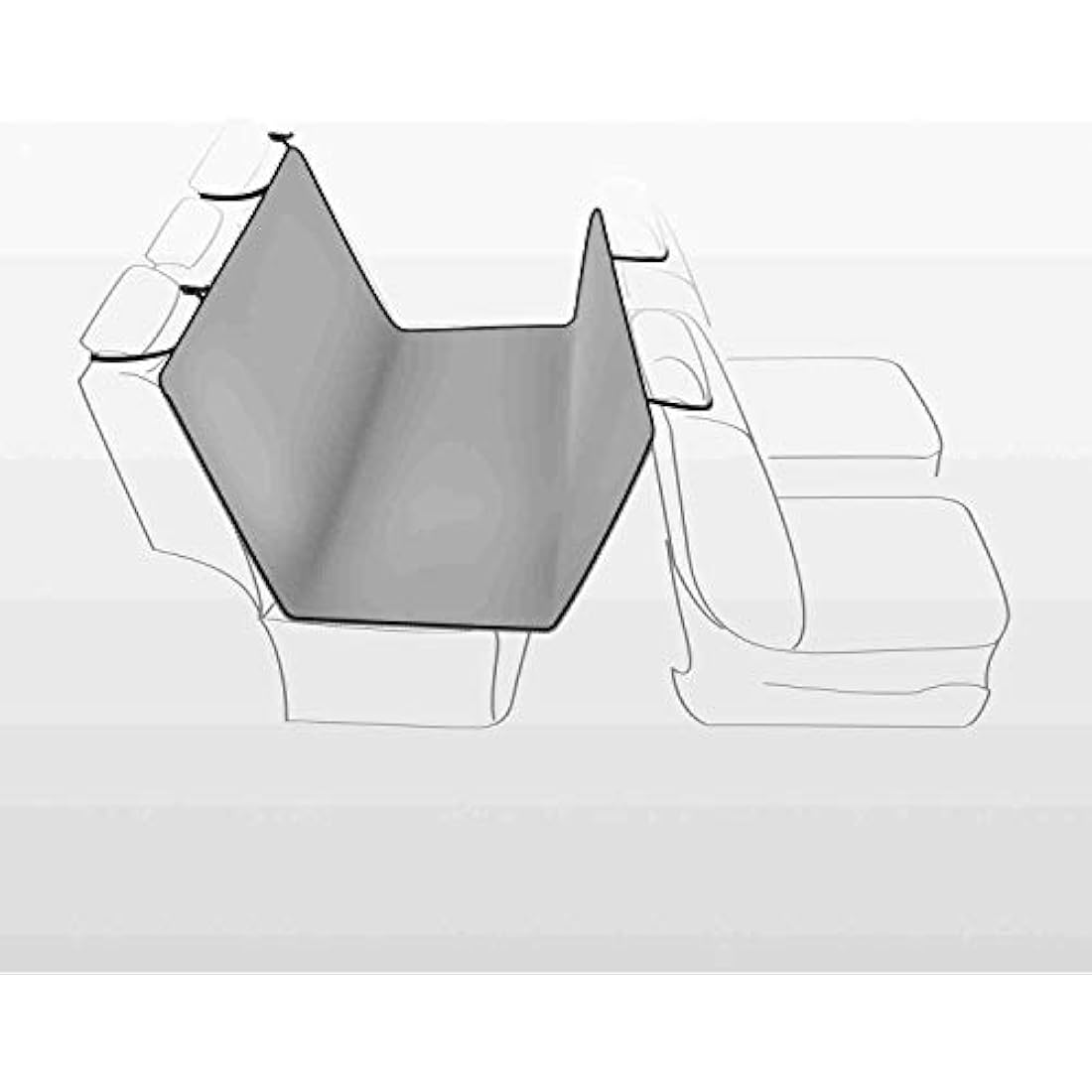 Trixie Protective Car Dog Blanket – Lamb Fur Look – 1.45 x 1.60m