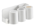 Wall Mounted Toothbrush Holder - 3 Cups & 6 Head Slots