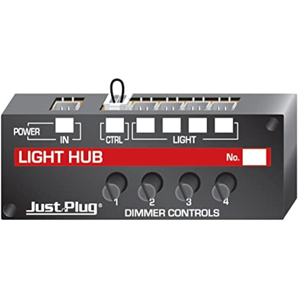 Woodland Scenics Just Plug Light Hub - 4-Port LED Lighting Controller