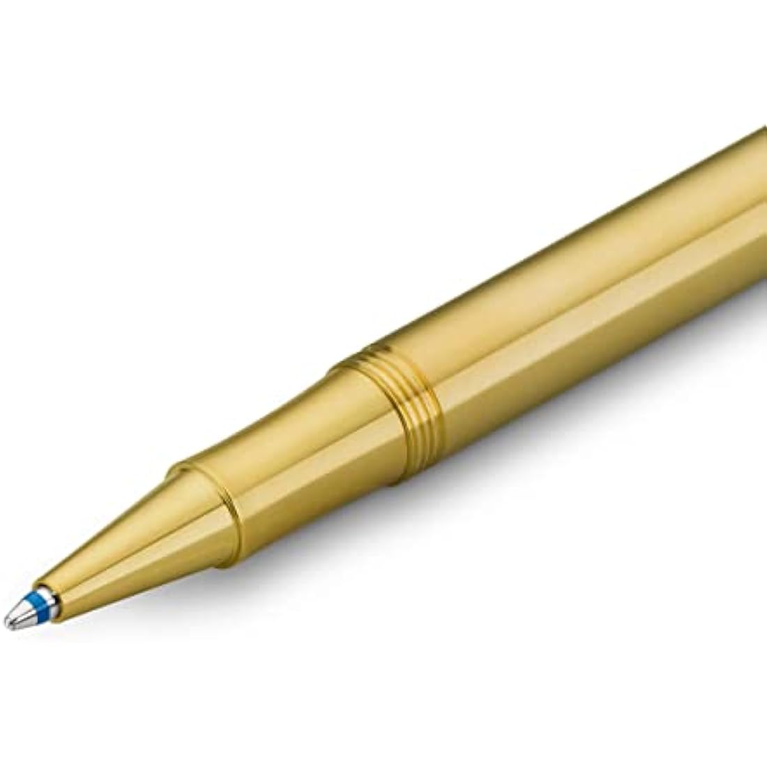 Kaweco Liliput Brass Ballpoint Pen – Minimalist Pocket Pen with Cap