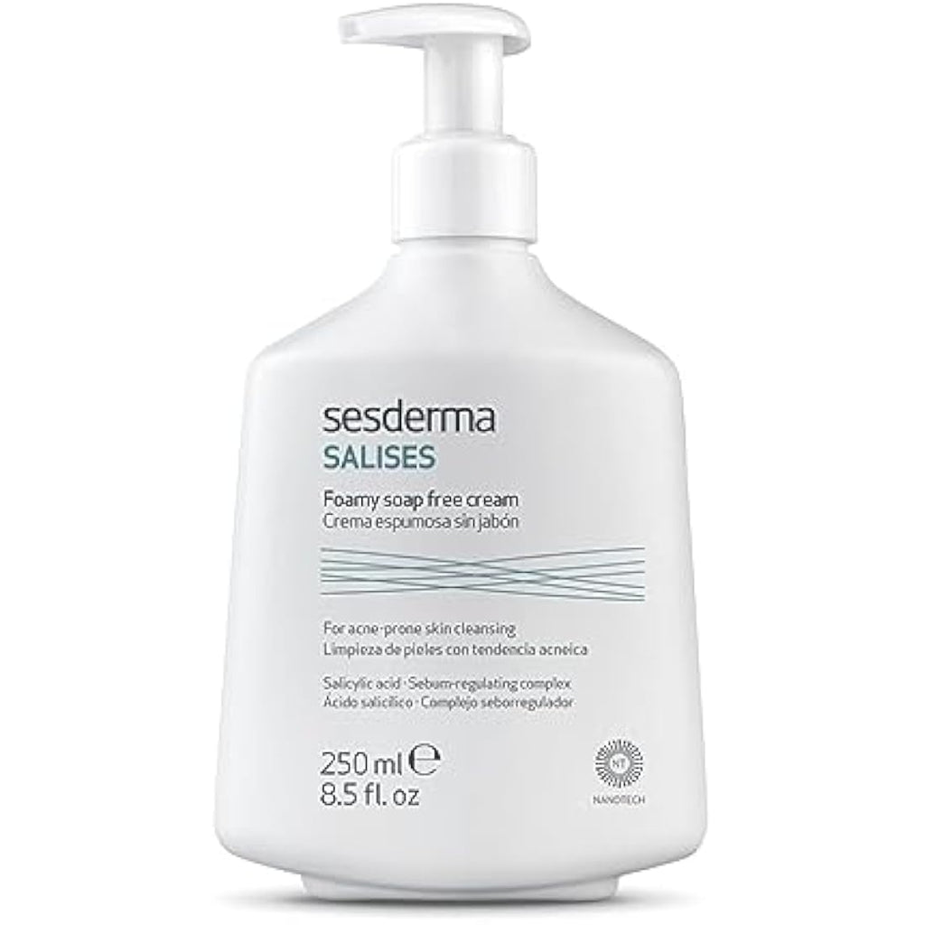 Sesderma Salises Foaming Cream – Salicylic Acid Acne Cleanser – 300 ml