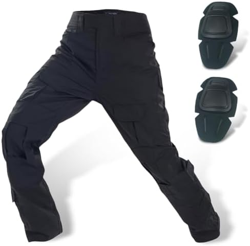 Tactical Military Combat Pants with Knee Pads for Airsoft
