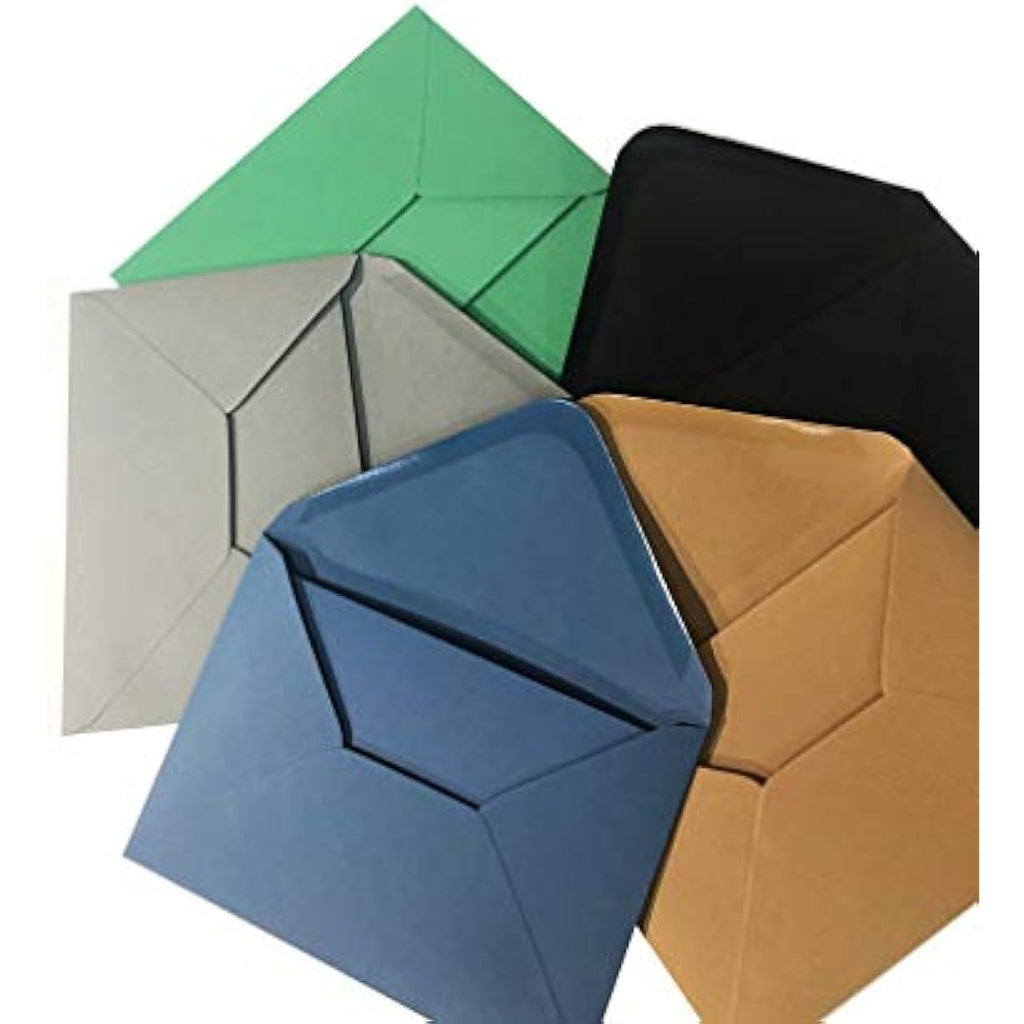 Craft UK C6 Envelopes – 200 Pack Assorted Vibrant & Deep Colours