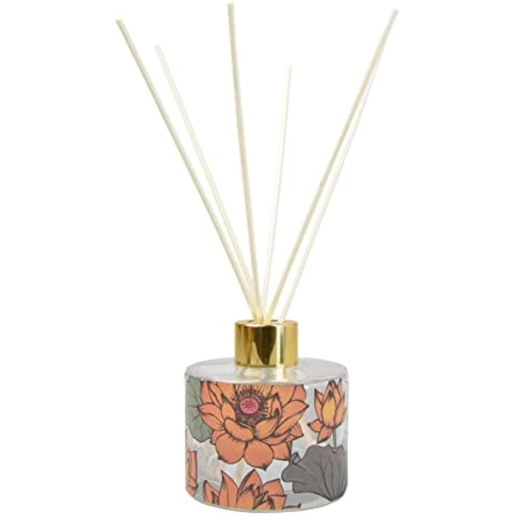 Thai Lotus Glass Reed Diffuser Set - 150ml Home Fragrance