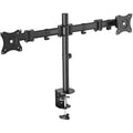 DIGITUS Dual Monitor Bracket – Ergonomic Table Clamp for 27" Screens