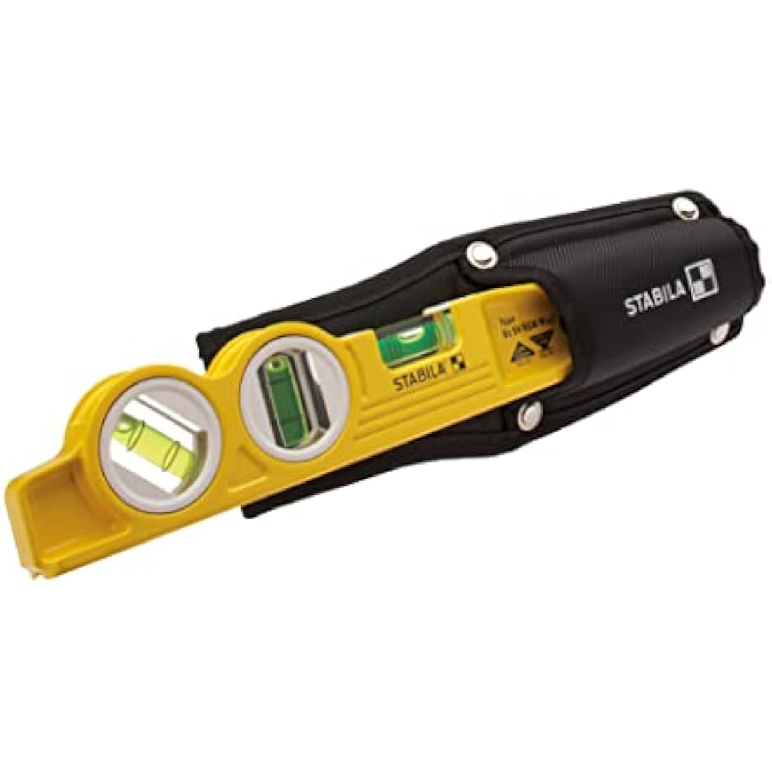 Stabila 81 SV REM W45 Torpedo Spirit Level with Slope Vials & Bag