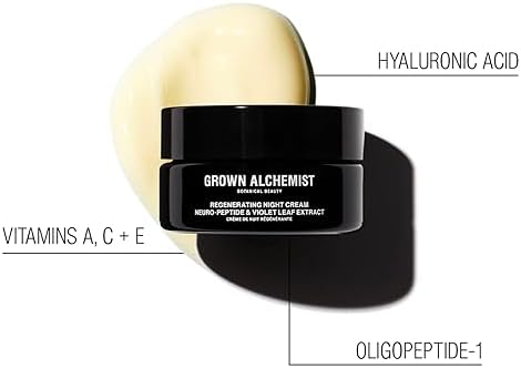 Grown Alchemist Regenerating Night Cream | Peptide & Collagen | 40ml