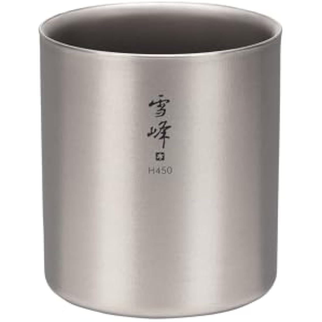 Snow Peak Titanium Double Wall Stacking Mug H450 | Insulated Cup
