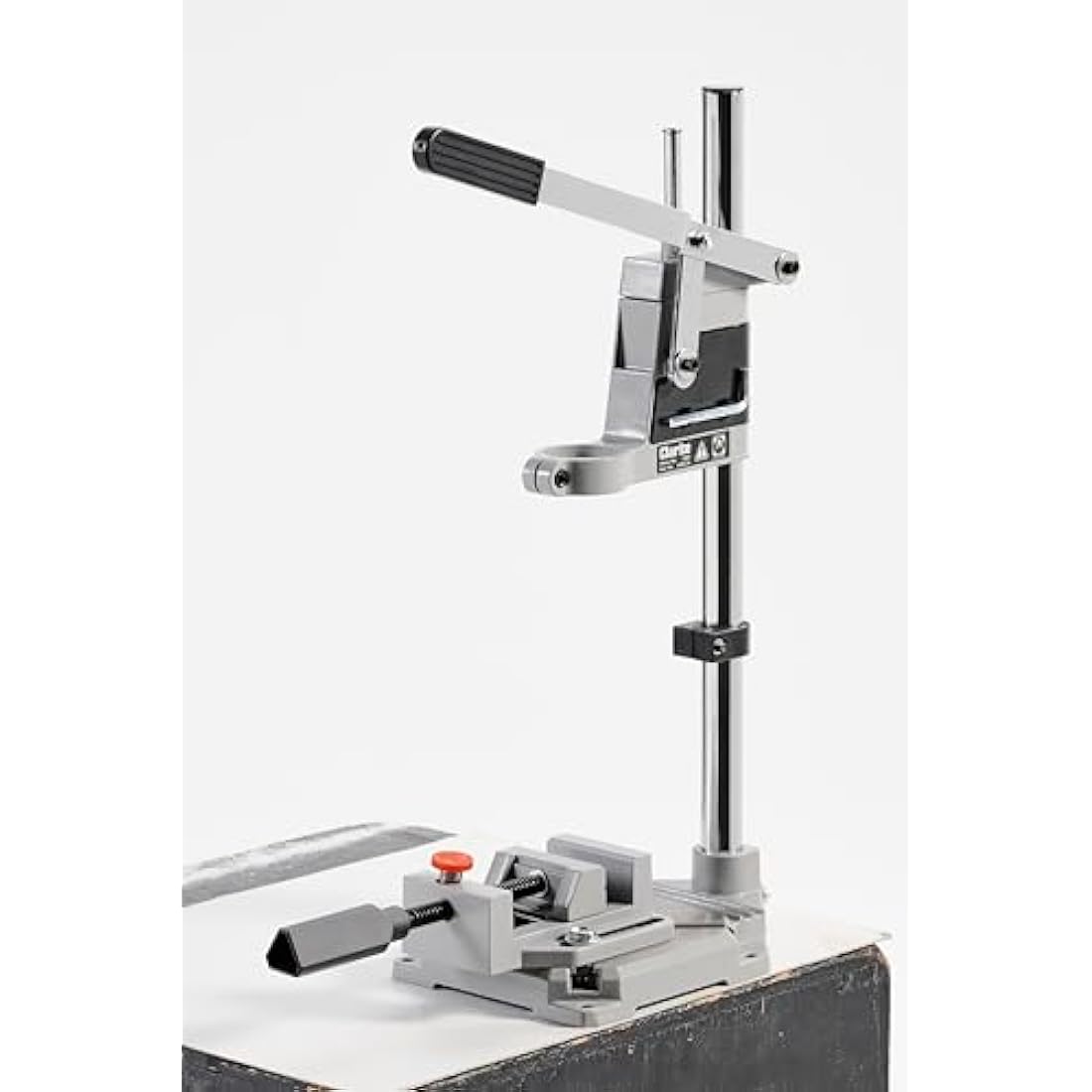 Clarke CDS3 Drill Stand with Vice – Adjustable Depth Stop for Drills