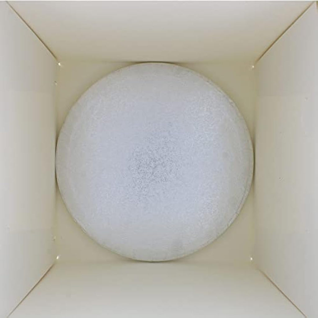 Culpitt 14" Round Silver Cake Drum and 12" Tall White Box Combo Set