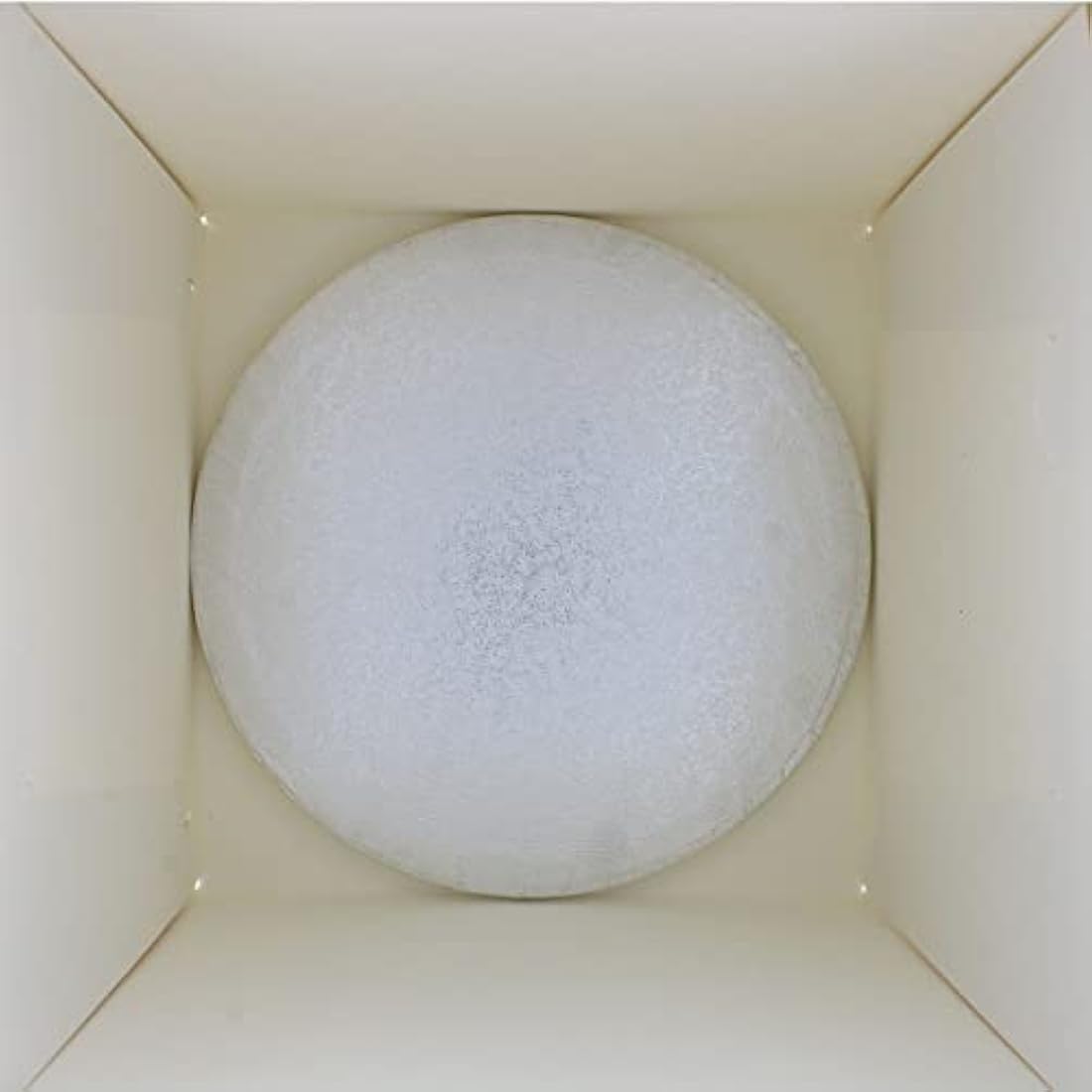 Culpitt 14" Round Silver Cake Drum and 12" Tall White Box Combo Set