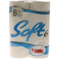 Fiamma Soft Toilet Paper - 6 Rolls Bulk Pack - Soft Tissue 301/051