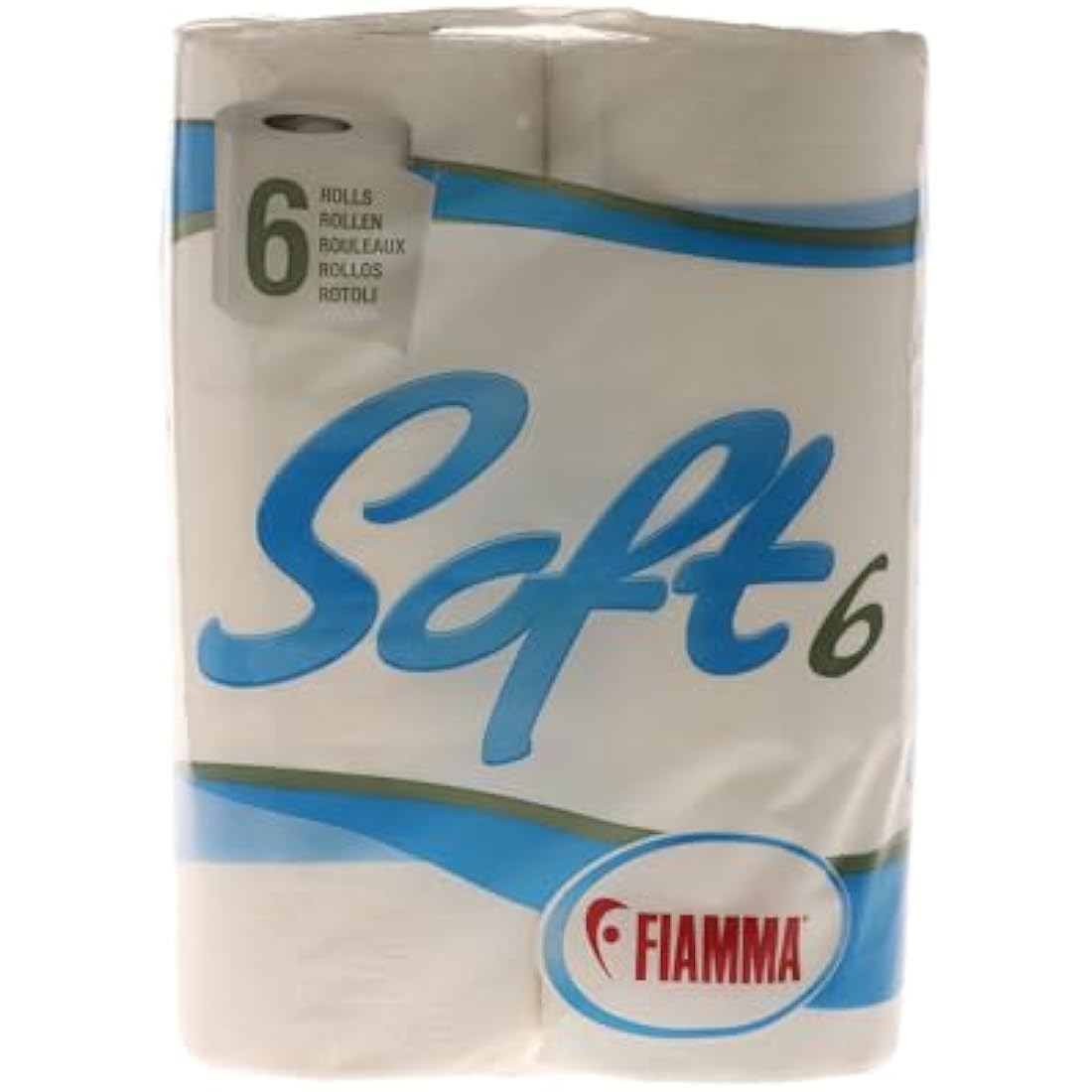 Fiamma Soft Toilet Paper - 6 Rolls Bulk Pack - Soft Tissue 301/051