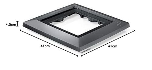 Lechuza Coaster for Cubico 40 Planter | Mobile Plant Caddy, Charcoal